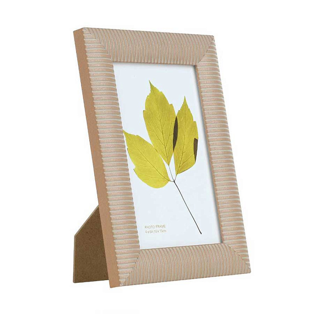 423104 Фоторамка CHENOR, L138, B16, H188, пластик, стекло, бежевый в Москве 423104 Фоторамка CHENOR, L138, B16, H188, пластик, стекло, бежевый