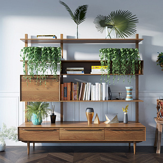 Стеллаж "Bruni" с ящиками арт BR-20