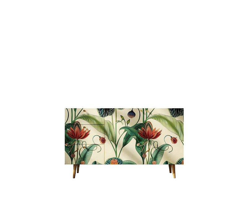 Комод "Berber" с двумя дверками и ящиками арт BB17/Print_55