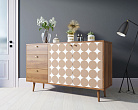 Комод "Berber" с двумя дверками и ящиками 17 принт арт BB05/Print_17 №4