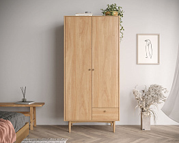 Шкаф двухстворчатый Bubble Solid арт BBL01S