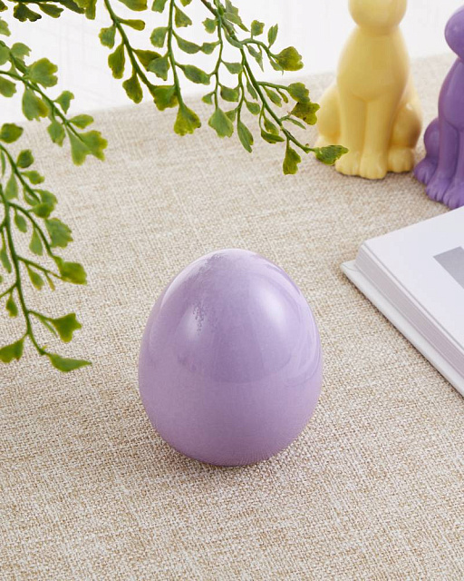 427987 Фигурка Яйцо YAYPAN ?71, H87 фарфор, лиловый в Москве 427987 Фигурка Яйцо YAYPAN ?71, H87 фарфор, лиловый