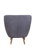 Низкое кресло Fuller Grey Boucle №3