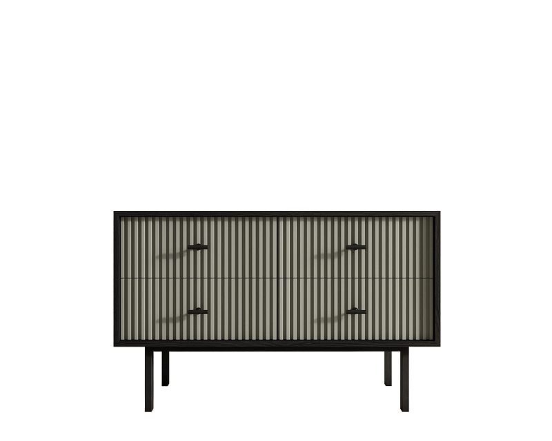 Комод с четырьмя ящиками "Emerson" арт EM05/gray/L в Москве Комод с четырьмя ящиками "Emerson" арт EM05/gray/L