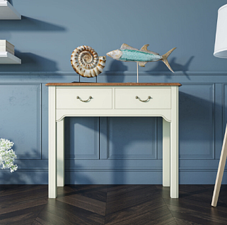 Бежевая консоль "Olivia" с 2 ящиками арт GA1006C