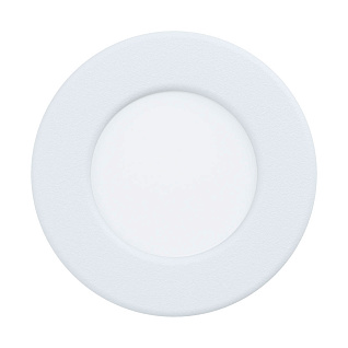 99147 Светодиодный встраиваемый светильник FUEVA 5, 2,7W (LED), ?86, ET26, 330lm, 4000K, сталь, белый