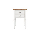 Тумбочка "Odri" с двумя ящиками арт od2102S Белый №3