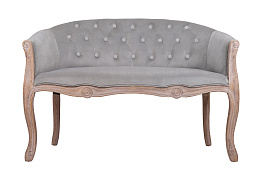 Двухместный дизайнерский диван Kandy Double Grey Velvet в Москве