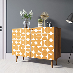 Комод "Berber" две дверки 14 принт арт BB04/Print_14