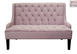 Американский диван Sommet Violet розовый