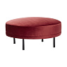 Пуф HUBSCH красный арт 100704