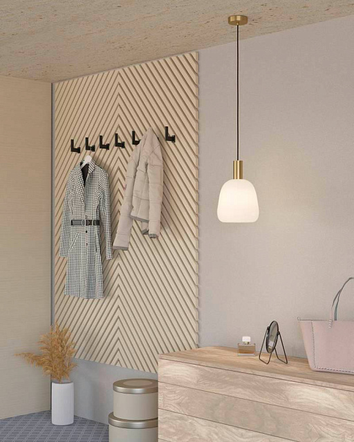 Подвес MANZANARES, 1x40W(E27), сталь, золотой/опаловое стекло, белый в Москве Подвес MANZANARES, 1x40W(E27), сталь, золотой/опаловое стекло, белый