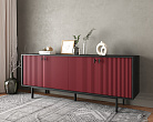 Комод с четыремя дверками "Emerson" арт EM01/red/L №2