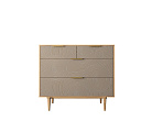 Комод с четыремя ящиками "Line" R22/beige №0