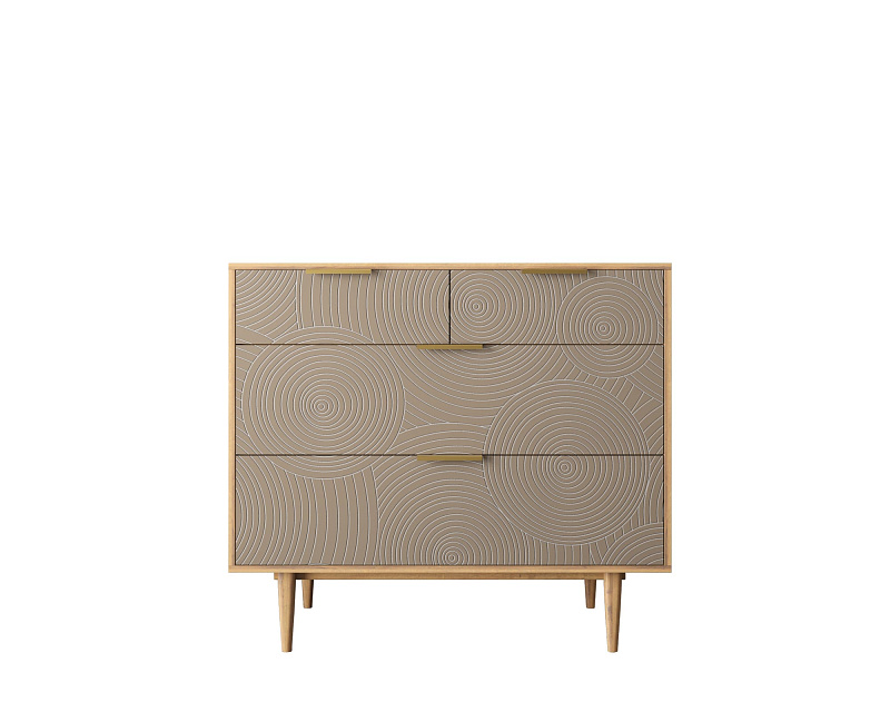 Комод с четыремя ящиками "Line" R22/beige в Москве Комод с четыремя ящиками "Line" R22/beige