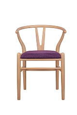 Стул ретро Wishbone Purple