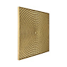 426037 Декоративное панно BUGRINO, 990X40X990, металл, золото