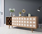 Комод "Berber" удлиненный с бутылочницей 17 принт арт BB15/Print_17 №4