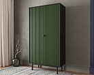 Шкаф двухдверный "Emerson" арт EM091/green/L №2