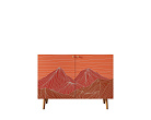 Комод с принтом 49 "Berber" две дверки арт BB04/Print_49 №2
