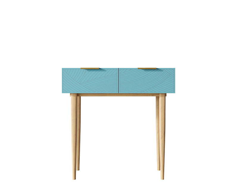 Консоль с двумя ящиками "Line" LN16/GR1/blue в Москве Консоль с двумя ящиками "Line" LN16/GR1/blue