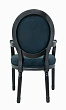 Мягкий стул с подлокотниками Volker Arm Black №2