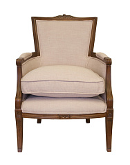 Мягкое полукресло с подлокотниками Tous Beige