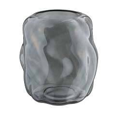 421239 Ваза декоративная MAROSAVA, H230, ?200, стекло, серый