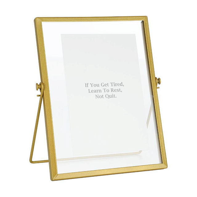 423004 Фоторамка RENABIE, L153, B12, H205, сталь, стекло, золотой в Москве 423004 Фоторамка RENABIE, L153, B12, H205, сталь, стекло, золотой