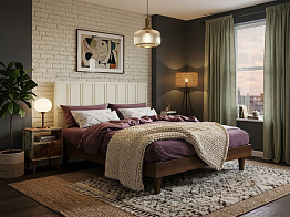 Кровать "Андерсен (Andersen)" 180х200 см арт AN180WH