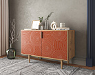 Комод с двумя дверками "Line" R18/red №2