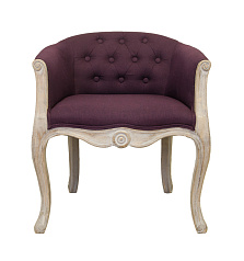 Низкое кресло ретро Kandy Violet