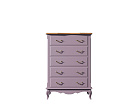 Комод Leontina Lavanda на пять ящиков вертикальный арт ST9342L №0