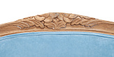 Мягкое полукресло с подлокотниками Aldo Light Blue №4