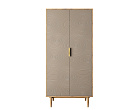 Шкаф малый двухстворчатый "Line" R24/beige №0