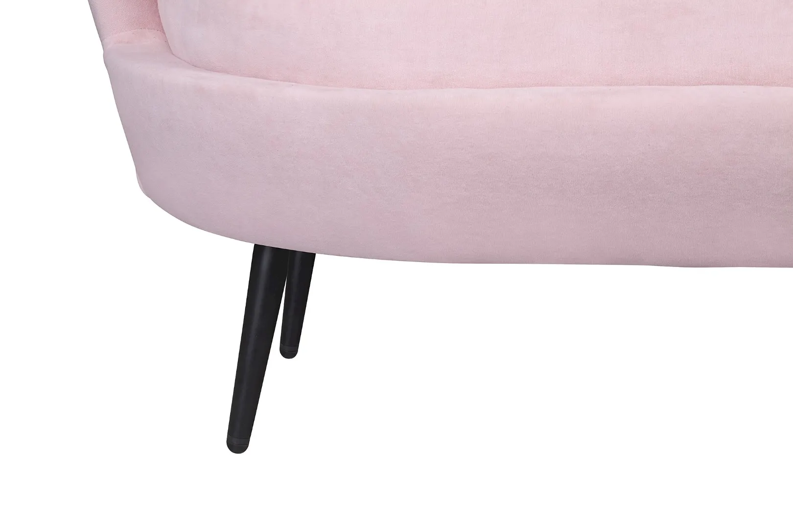 фото Дизайнерский диван Pearl Triple Pink на черных ножках в интерьере в Москве фото Дизайнерский диван Pearl Triple Pink на черных ножках в интерьере