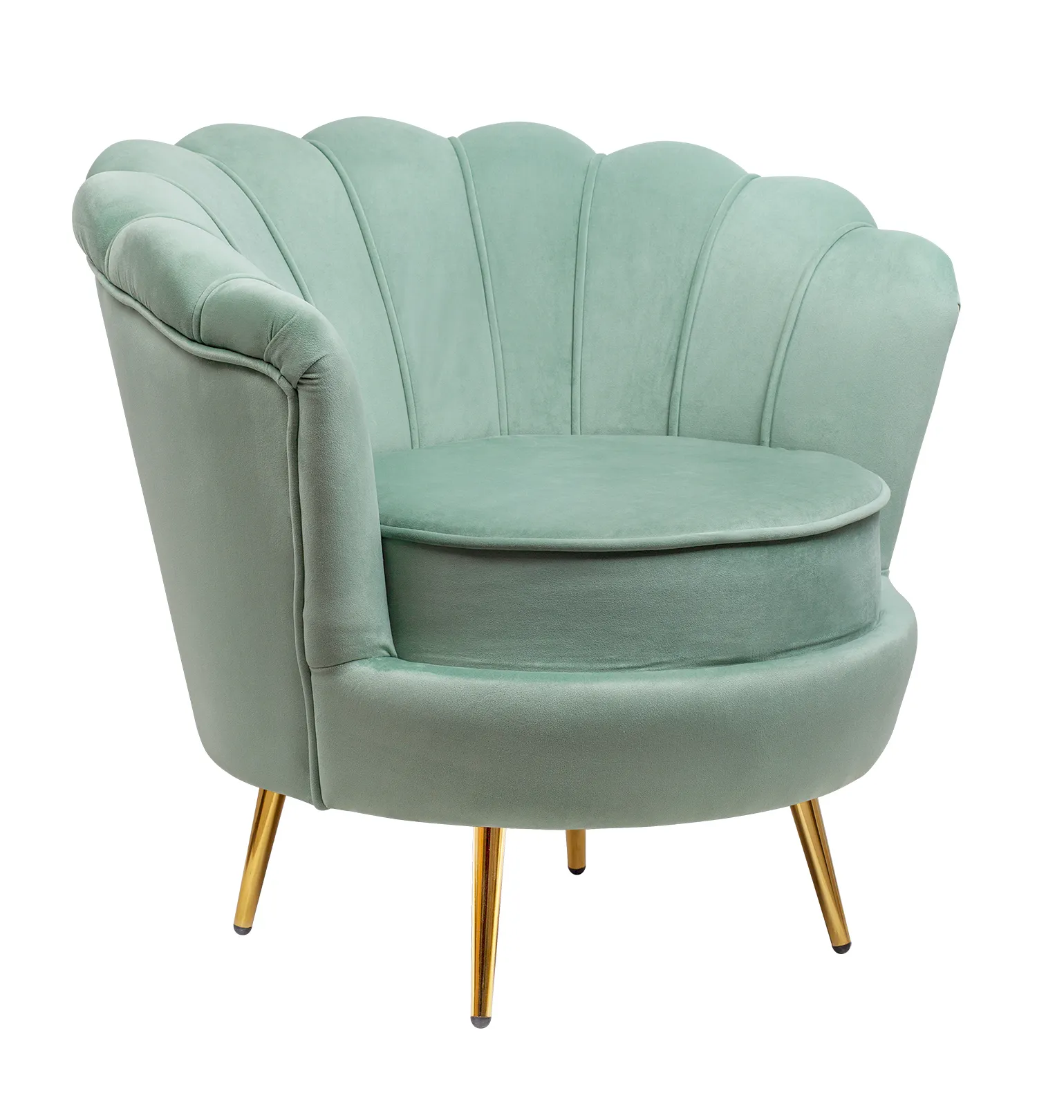 купить Низкое кресло ракушка Pearl Green