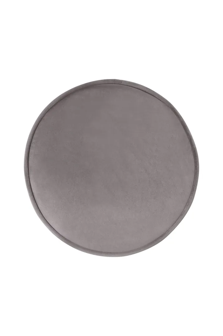 заказать Пуф Pearl Adorn Grey на черных ножках