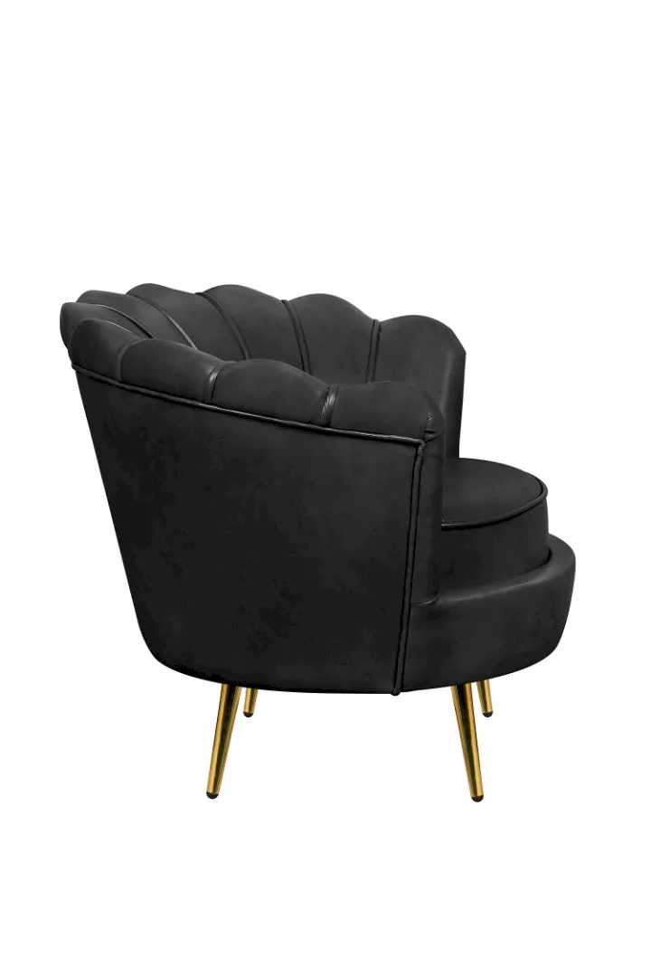 заказать Низкое кресло ракушка Pearl Black V2 в Москве заказать Низкое кресло ракушка Pearl Black V2 в Москве