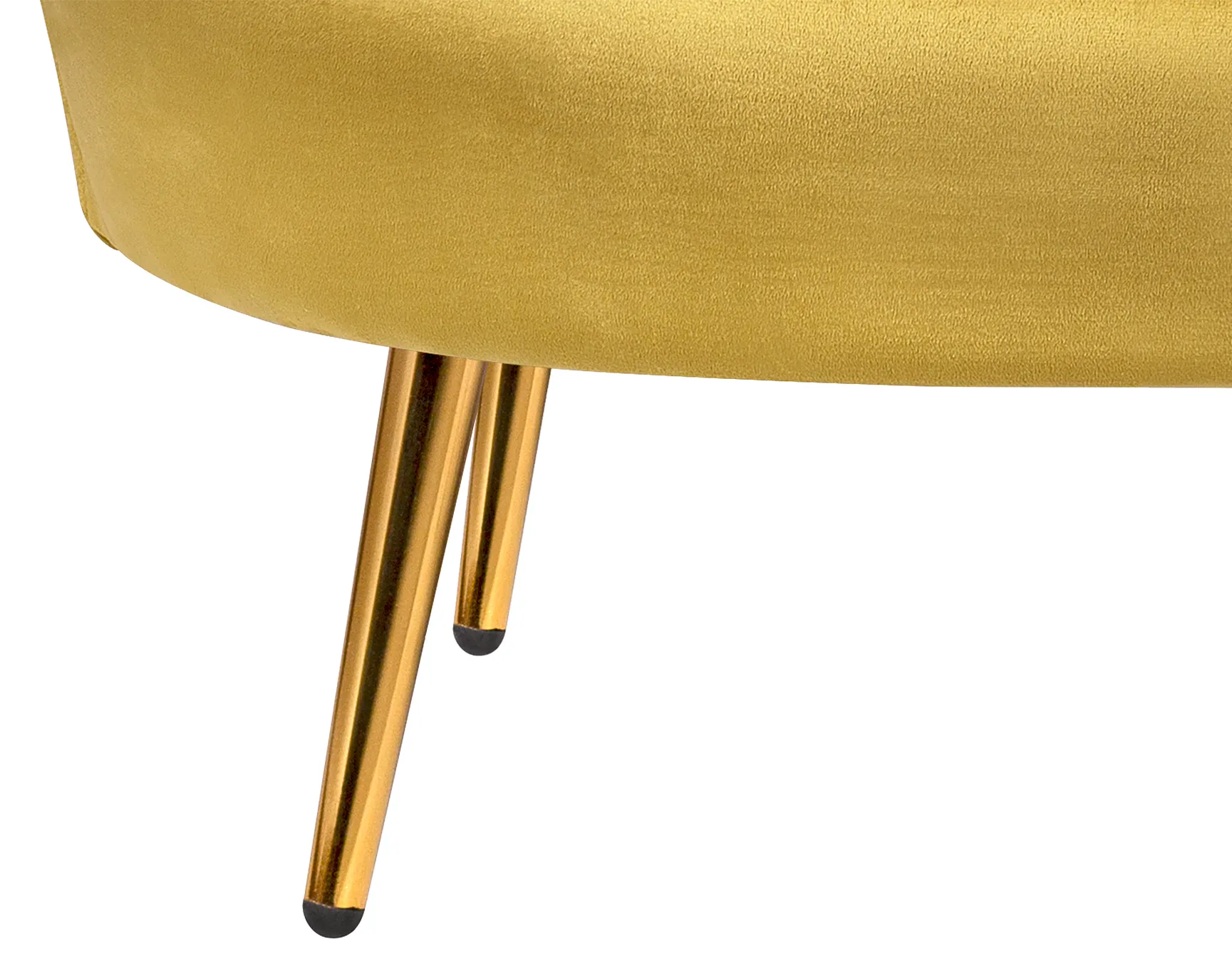 фото Дизайнерский двухместный диван Pearl Double Yellow в интерьере