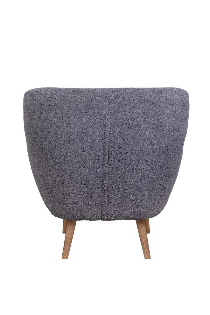Низкое кресло Fuller Grey Boucle в интернет-магазине в Москве Низкое кресло Fuller Grey Boucle в интернет-магазине