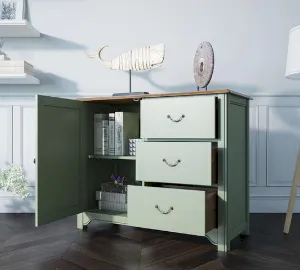 Комод "Оливия (Olivia)" на 3 ящика с дверкой арт GA5051 в интернет-магазине в Москве Комод "Оливия (Olivia)" на 3 ящика с дверкой арт GA5051 в интернет-магазине