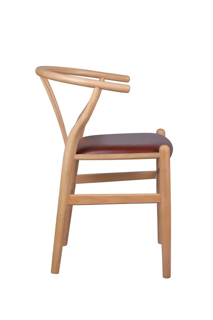 заказать Стул ретро Wishbone Brown