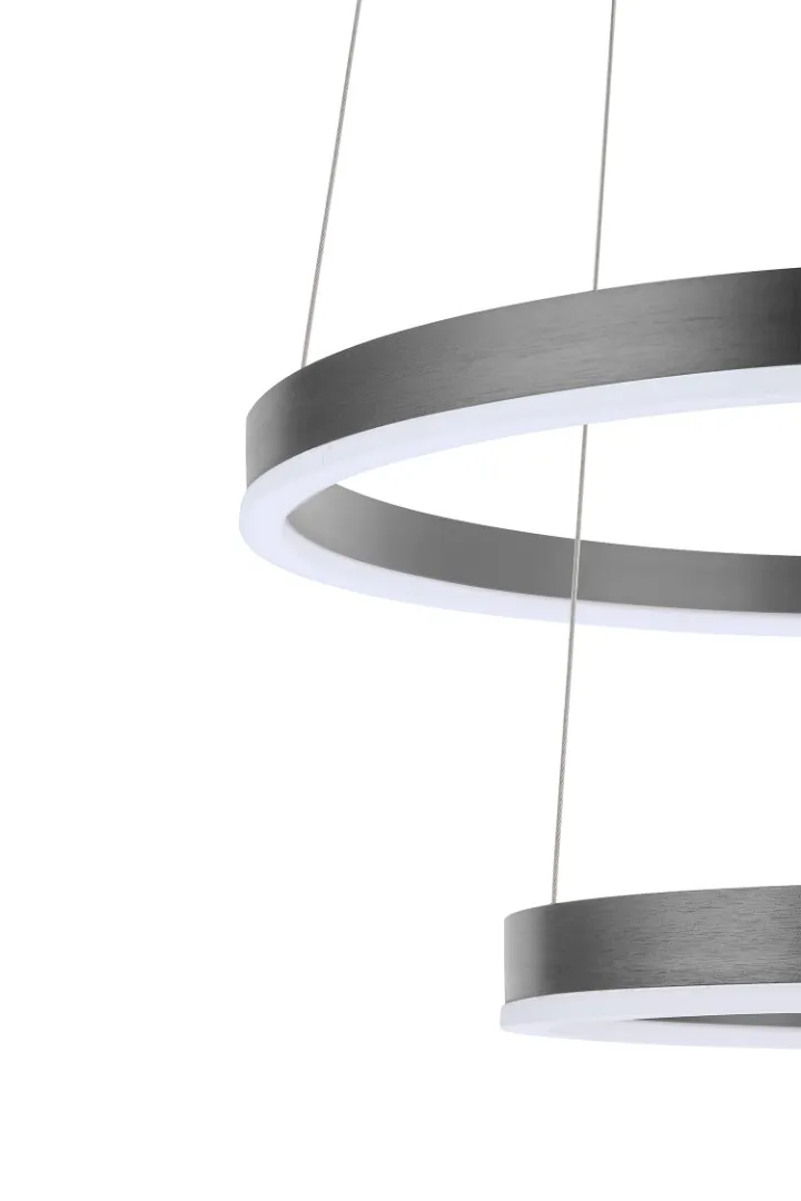 Люстра Orblaze 2 rings 1000 black в интерьере в Москве Люстра Orblaze 2 rings 1000 black в интерьере