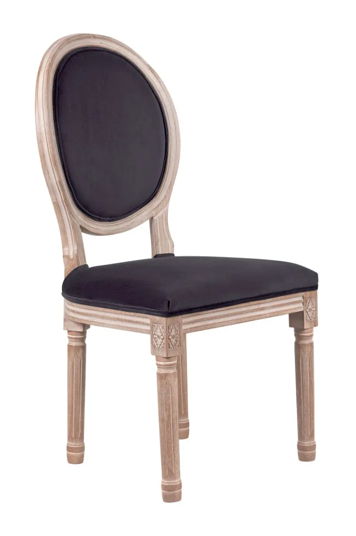 купить Стул с круглой спинкой Volker Oak Black в Москве купить Стул с круглой спинкой Volker Oak Black в Москве