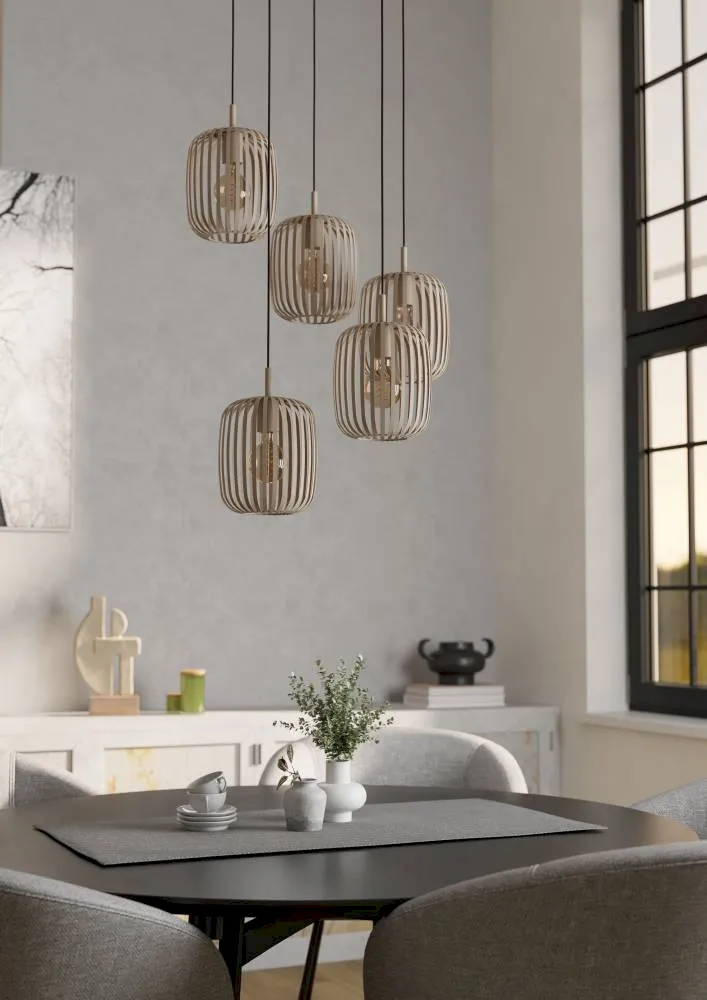 купить 901125 Люстра ROMAZZINA, 5X40W (E27), ?500, сталь, песочный в Москве купить 901125 Люстра ROMAZZINA, 5X40W (E27), ?500, сталь, песочный