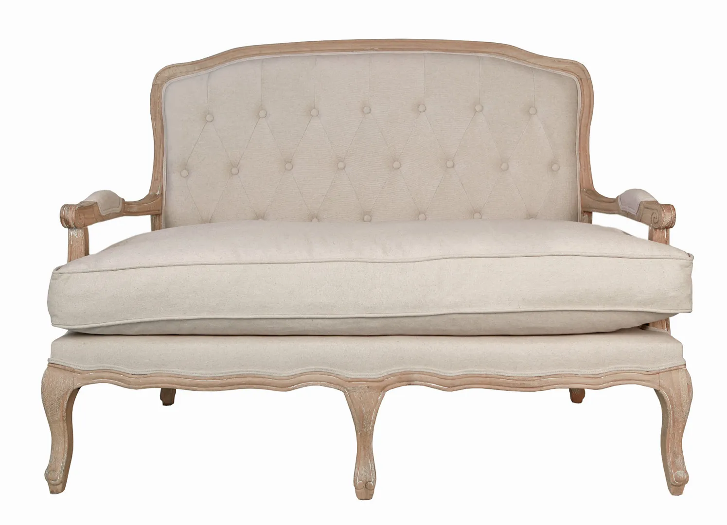 купить Прямой диван модерн Yareli Beige V2 бежевый