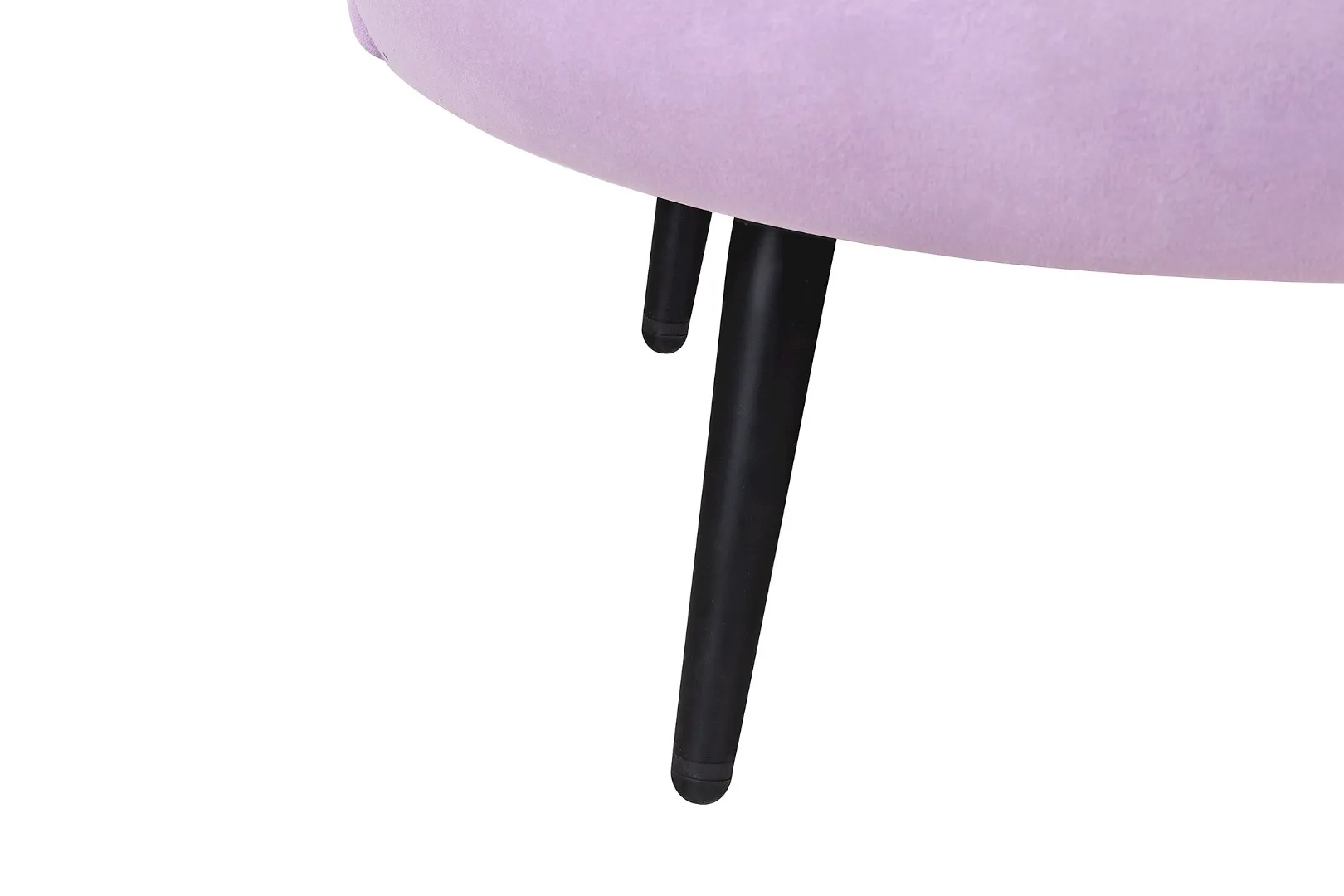 фото Диван ракушка для гостиниц Pearl Triple Purple на черных ножках в интерьере в Москве фото Диван ракушка для гостиниц Pearl Triple Purple на черных ножках в интерьере