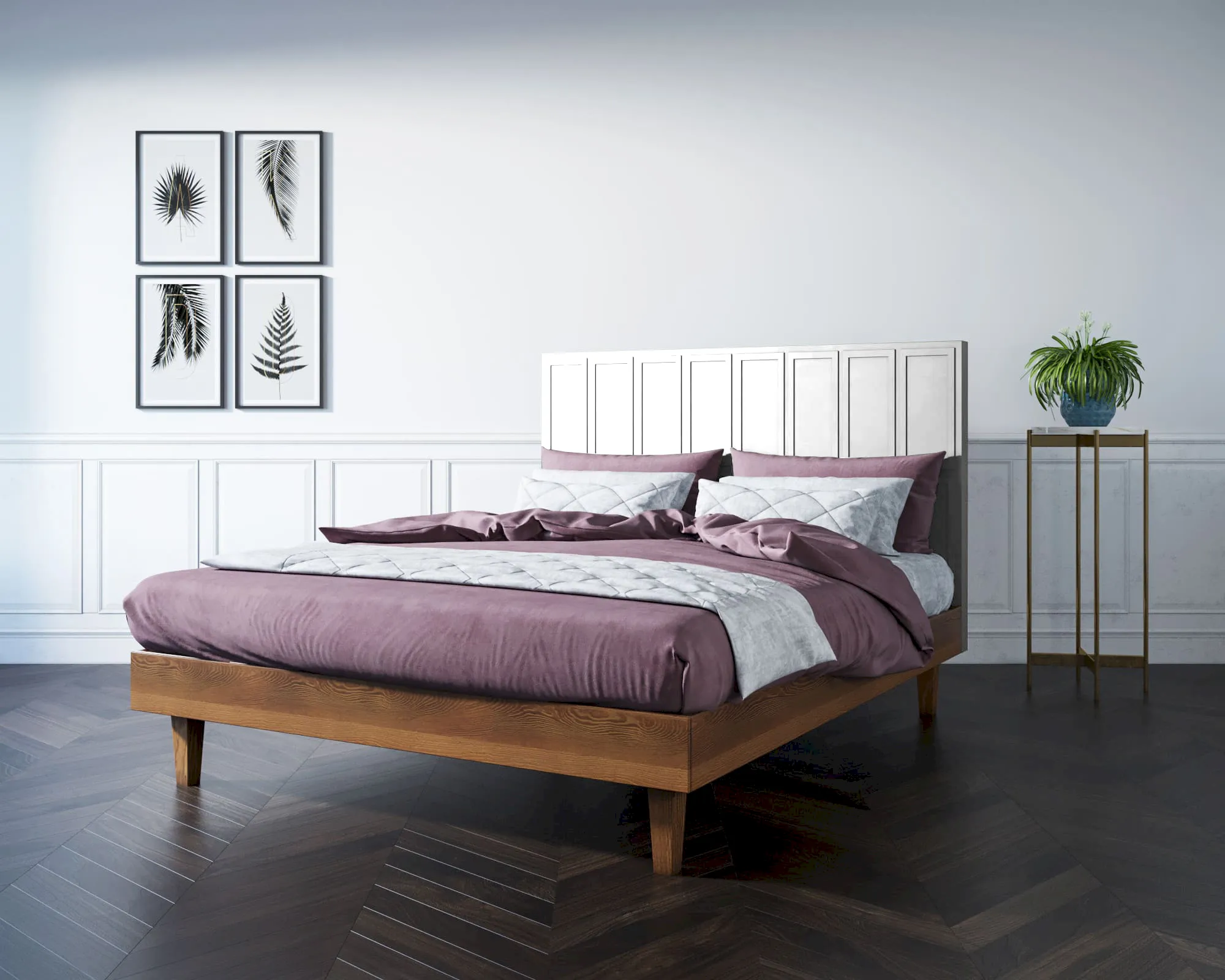 заказать Кровать "Андерсен (Andersen)" 180х200 см арт AN180WH в Москве заказать Кровать "Андерсен (Andersen)" 180х200 см арт AN180WH
