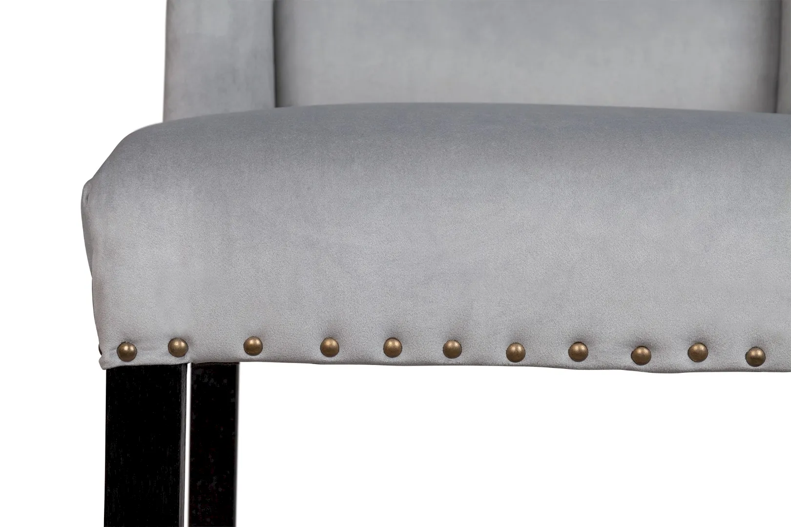 фото Дизайнерский барный стул Skipton Grey Velvet в интерьере в Москве фото Дизайнерский барный стул Skipton Grey Velvet в интерьере